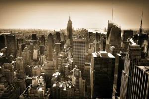 Papermoon Fototapete "New York Sepia"