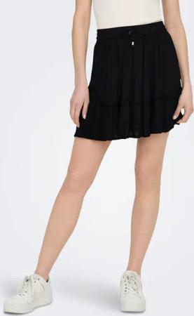 ONLY Minirock "ONLIBIZA LIFE SHORT SKIRT WVN NOOS", mit Volant