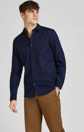 Jack & Jones Langarmhemd "CARDIFF SHIRT"
