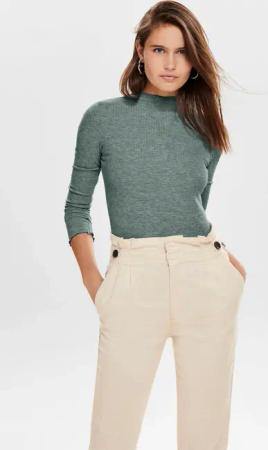 ONLY Langarmshirt "ONLEMMA L/S HIGH NECK TOP"