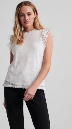 pieces Spitzentop "PCOLLINE"