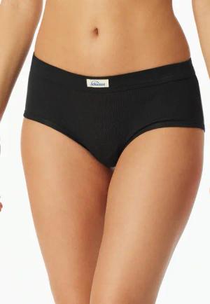 Schiesser Panty "Revival", mit platziertem Rippmuster und breitem Bundgummi