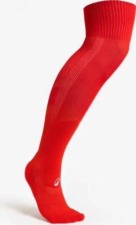 Damen/Herren Fußball Stutzen hoch mit rutschfesten Socken - Viralto II rot
