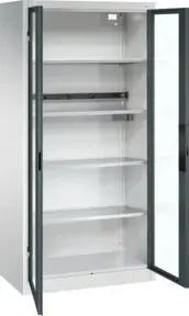 C+P Akkuladeschrank Acurado, 1950x930x500mm, 7035/7016