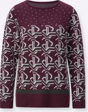 Jacquard-Pullover