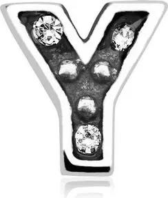 Unique Charm-Einhänger Unique Charm Buchstabe Y Silber Zirkonia FSC0042
