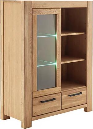 MCA living Highboard "Silias Komi-Highboard Rechts", (1 St.), Schubkastenführung gedämpft