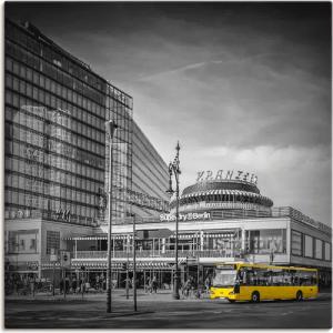 Artland Wandbild "Berlin City-West", Deutschland, (1 St.), als Alubild, Outdoorbild, Leinwandbild in verschied. Größen
