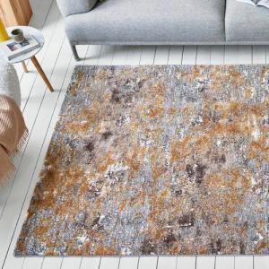Esprit Teppich "Vintage Feels, ESP-23678", rechteckig, 12 mm Höhe, dichter Kurzflor, Hoch Tief Struktur, Wohnzimmer