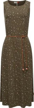 Ragwear Blusenkleid "Stepnie", langes Sommerkleid mit coolem Print