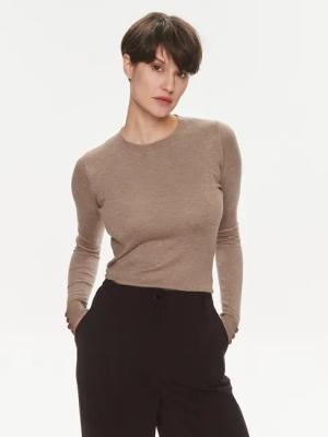 Vero Moda Pullover Silky 10268010 Braun Regular Fit