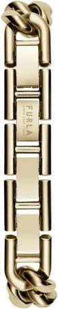 Furla Uhr - Analoge Quarzuhr Furla Chain Round - Gr. unisize - in Gold - für Damen