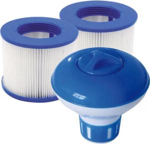 Infinite Spa Ersatzfilter Whirlpoolpflege-Set, Zubehör für