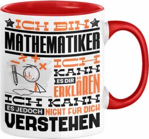 Trendation Tasse Mathematiker Geschenk Kaffee-Tasse Geschenkidee