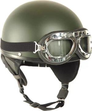 Mil-Tec Schutzhelm Retro Helm Halbschale mit