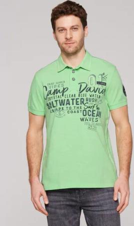 CAMP DAVID Poloshirt aus Baumwolle