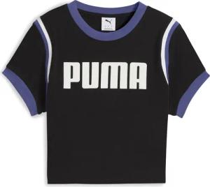 PUMA T-Shirt FUTURE.PUMA.ARCHIVE Kurzes figurbetontes T-Shirt