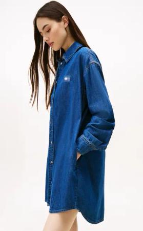 Tommy Jeans Shirtkleid RELAXED SHIRT DRESS