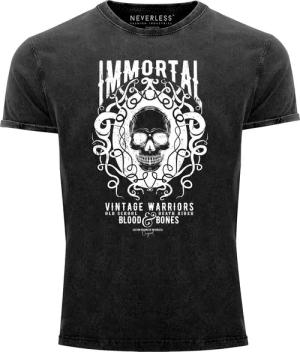 Neverless Print-Shirt Neverless® Herren T-Shirt Vintage
