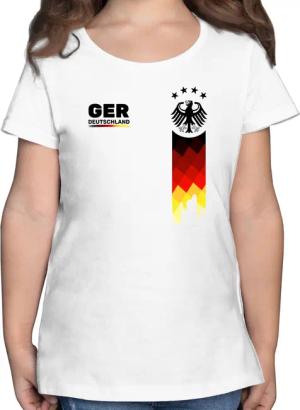 Shirtracer T-Shirt Deutschland Trikot, GER Fanartikel