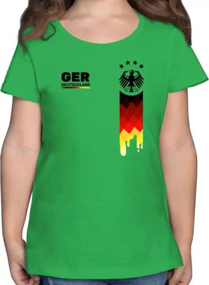 Shirtracer T-Shirt Deutschland Trikot, GER Fanartikel