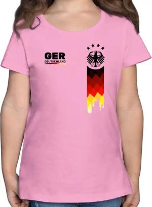 Shirtracer T-Shirt Deutschland Trikot, GER Fanartikel