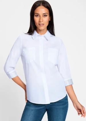 heine Klassische Bluse Stretchbluse