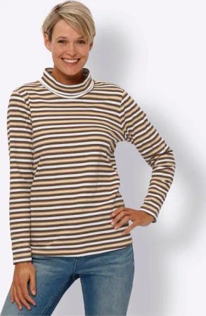 Sieh an! T-Shirt Rollkragenshirt