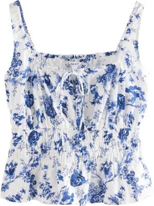 Next Trägertop Gesmokte Camisole zum Binden