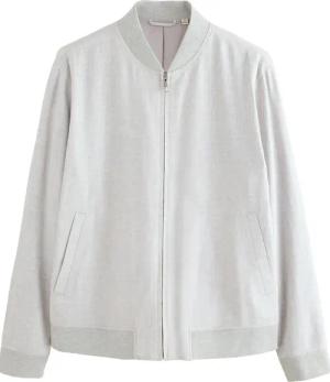 Next Bomberjacke Strukturierte Bomberjacke aus Leinengemisch