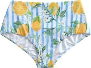 Next Bikini-Hose Hochbund-Bikinihose mit Print (1-St)