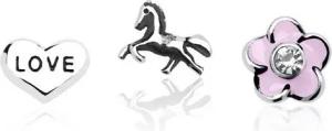 Unique Charm-Einhänger 3er Set Unique Charms 925er Silber FSC0009