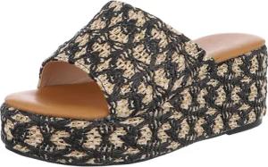 Ital-Design Hochwertige Damen Sandalen mit Plattform