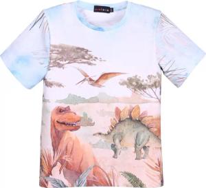 coolismo T-Shirt Kurzarm-Shirt für Jungen Dino