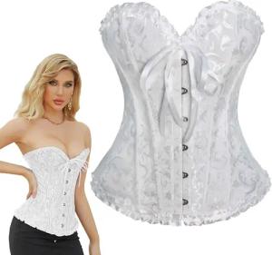 RWEUOQ Set: Corsage Corsage Korsett Tops