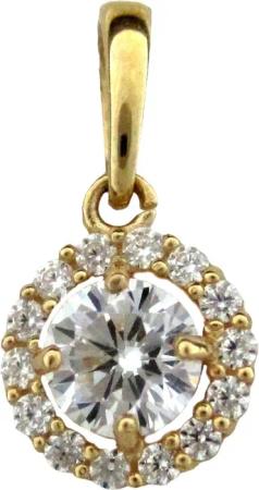NICEANDnoble Kettenanhänger 585er Gelbgold Kettenanhänger mit
