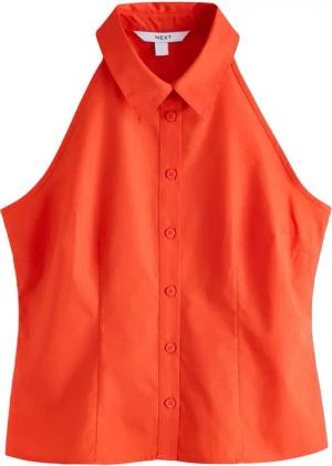 Next Blusentop Ärmellose, körpernahe Bluse (1-tlg)