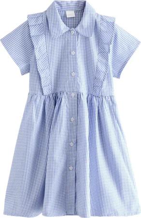 Next Hemdblusenkleid Schulkleid mit Vichykaros und