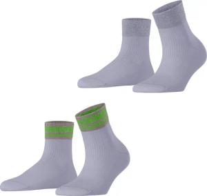 Esprit Kurzsocken Retro Glitter 2-Pack (2-Paar)