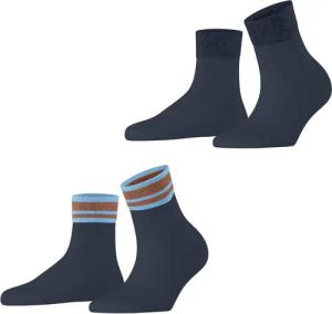 Esprit Kurzsocken Retro Glitter 2-Pack (2-Paar)