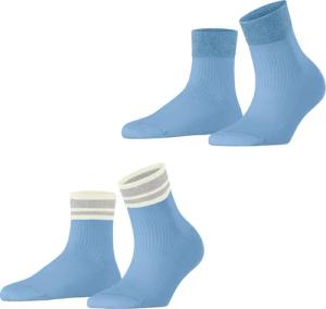 Esprit Kurzsocken Retro Glitter 2-Pack (2-Paar)