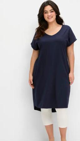 Sheego Jerseykleid Shirtkleid