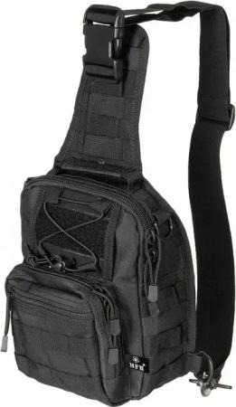 MFH Umhängetasche Schulter-Umhängetasche, Molle, schwarz (Packung)