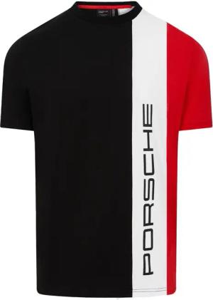 Porsche Motorsport T-Shirt "Streifenmuster" Baumwolle, mit
