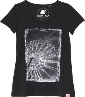 vronikaa Trachtenshirt Shirt Riesenrad Damen Riesenrad