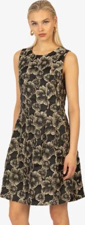 Kraimod Cocktailkleid mit floralem Glanzmuster