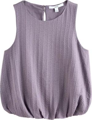 Next Shirttop Ärmelloses Top mit Ballonsaum