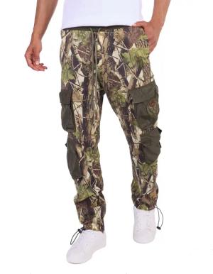 KINGZ Cargohose Herren Cargohose im Military
