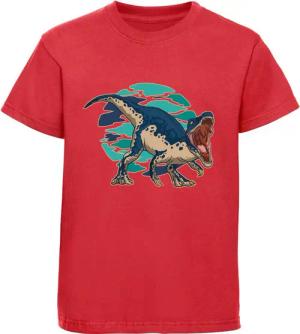 MyDesign24 T-Shirt bedrucktes Kinder T-Shirt brüllendem