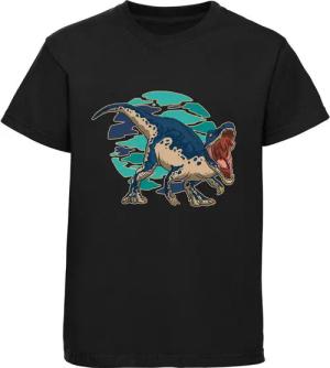MyDesign24 T-Shirt bedrucktes Kinder T-Shirt brüllendem